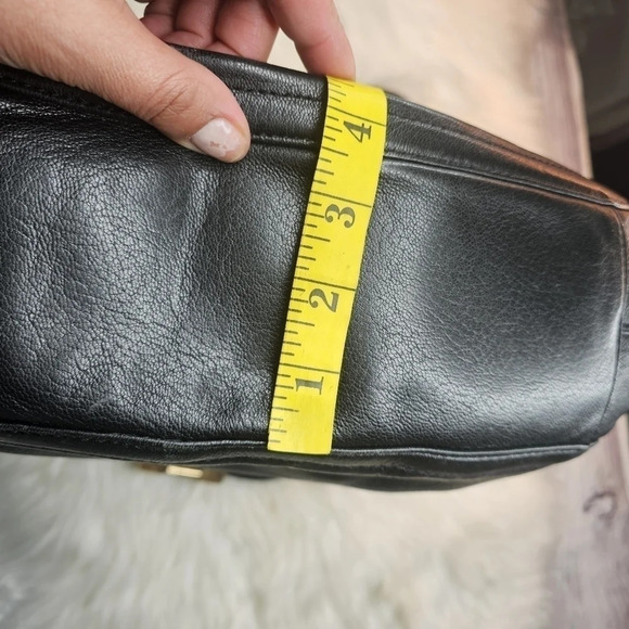 MICHAEL Kors Luggage Deneuve Satchel Leather Purse Black - Picture 12 of 16